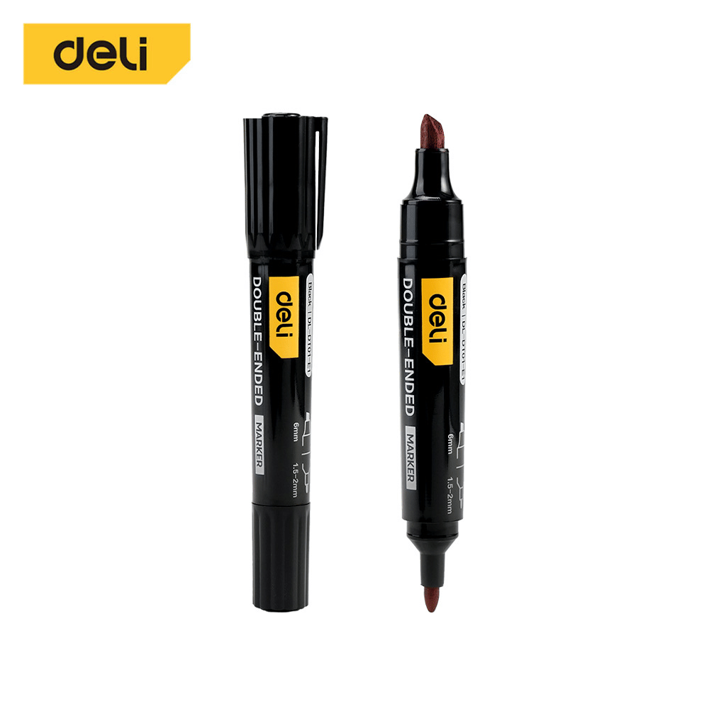 มาร์กเกอร์ DELI EDL-DT01-E1-BK-01 สีดำ_0